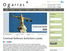 Tablet Screenshot of ogarras.com